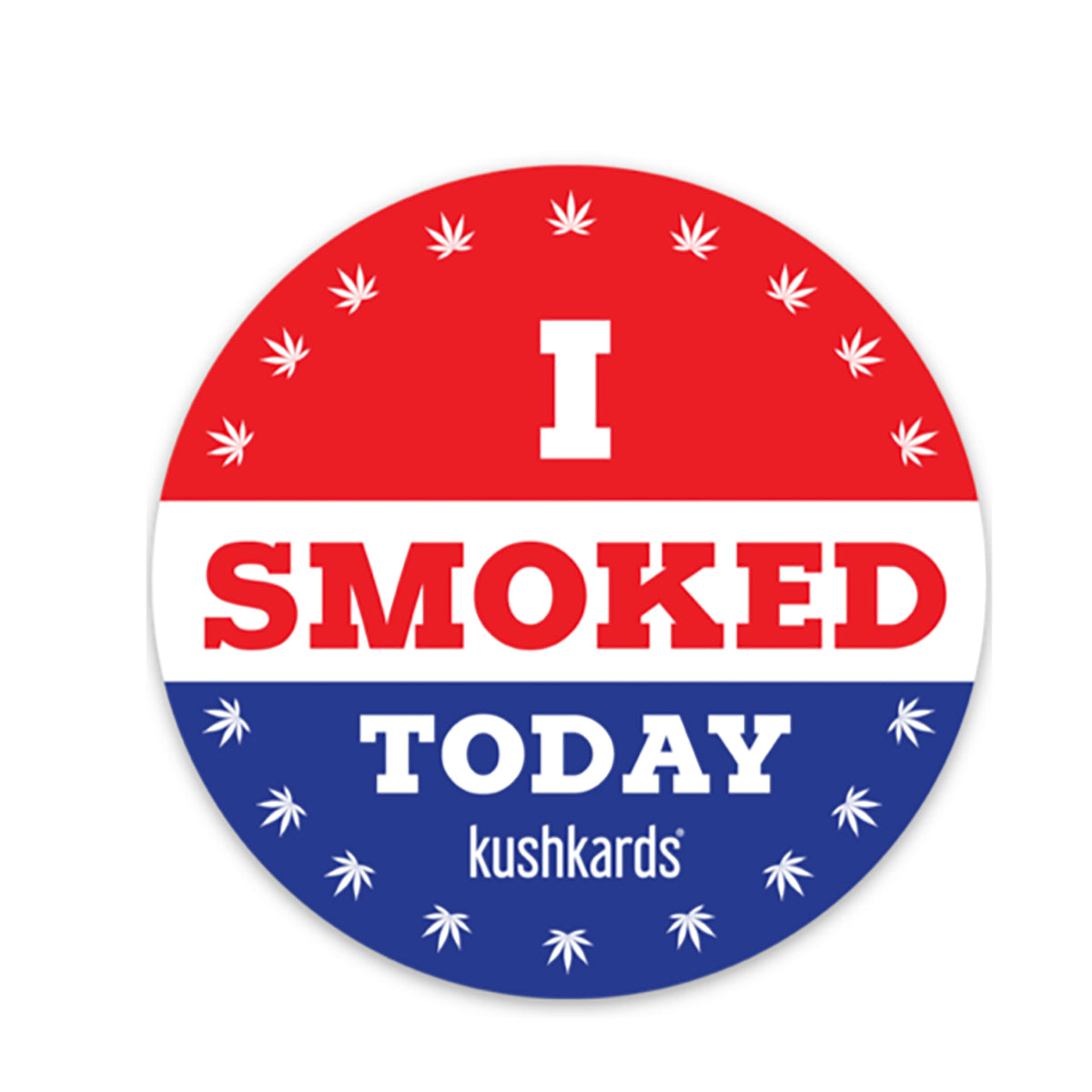 I Smoked Today Stickers