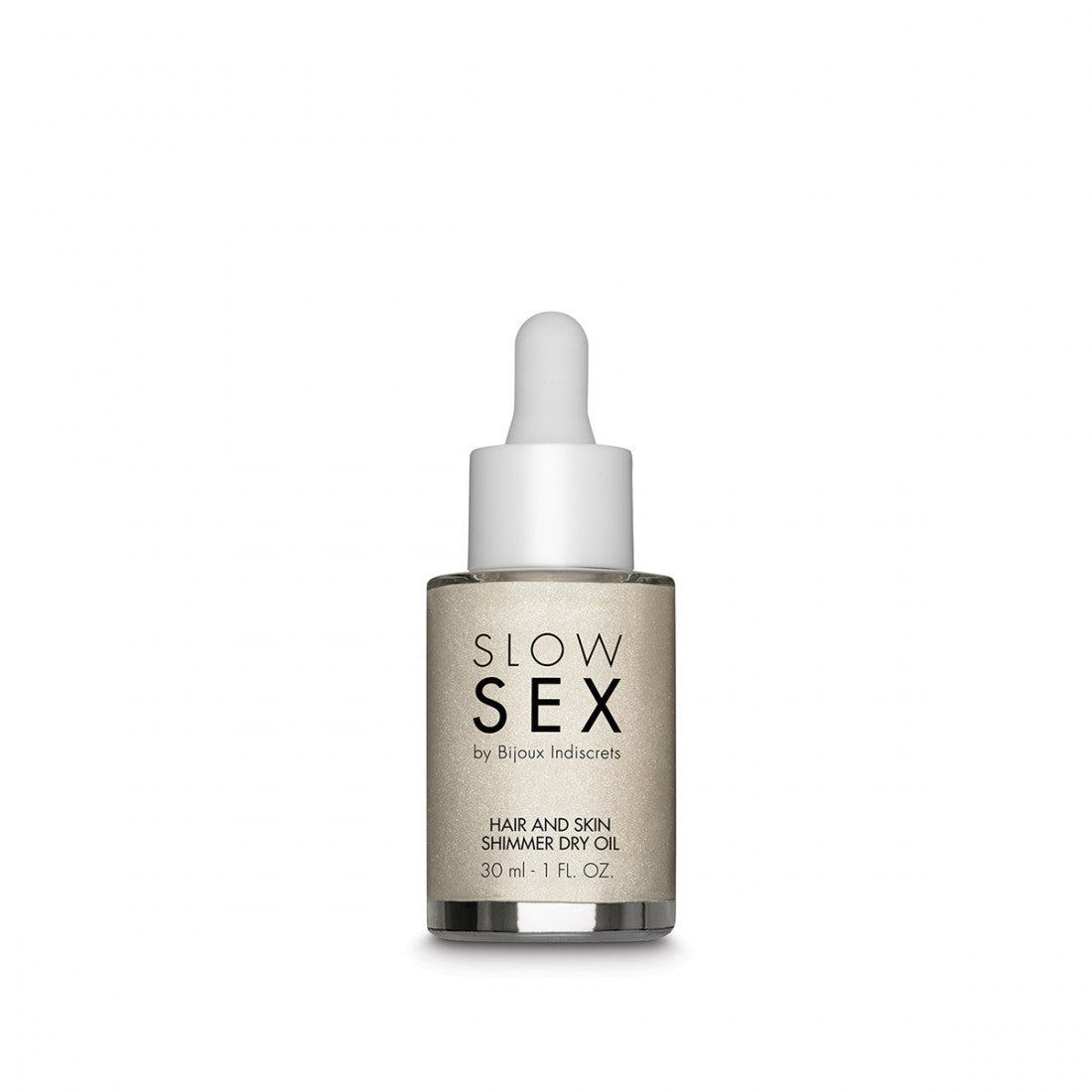 Bijoux Indiscrets Slow Sex Hair &amp; Skin Shimmer Dry Oil