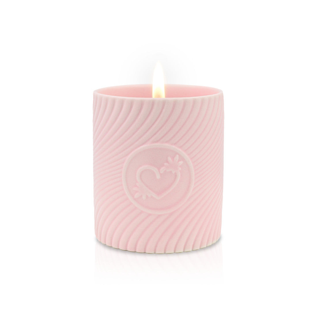 HighOnLove Pink Massage Candle - Lychee Martini