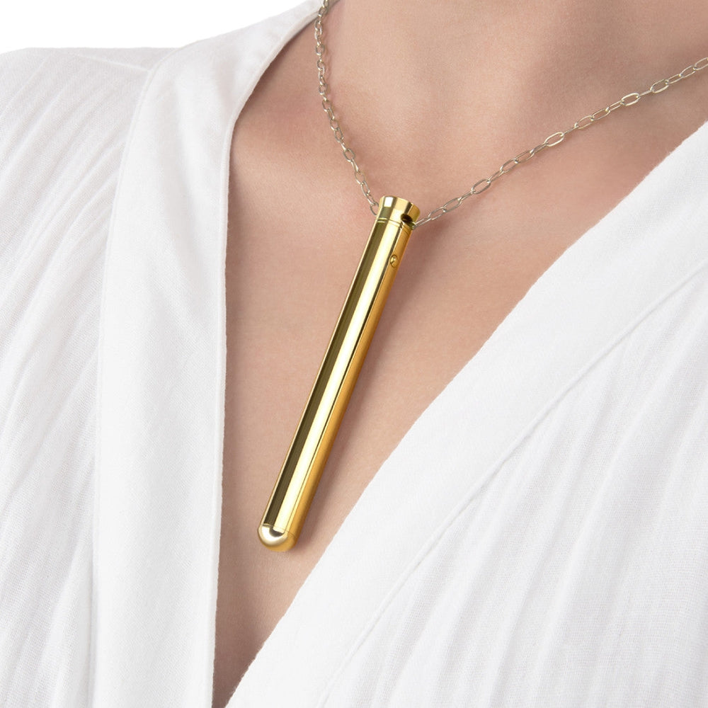 Le Wand Vibrating Necklace - Gold