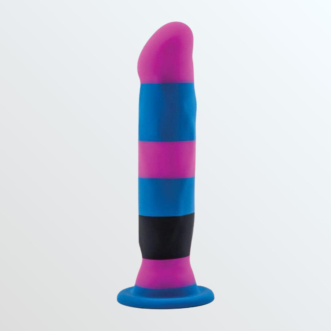 Avant D6 6.5" Straight Shaft Silicone Dildo - Electra