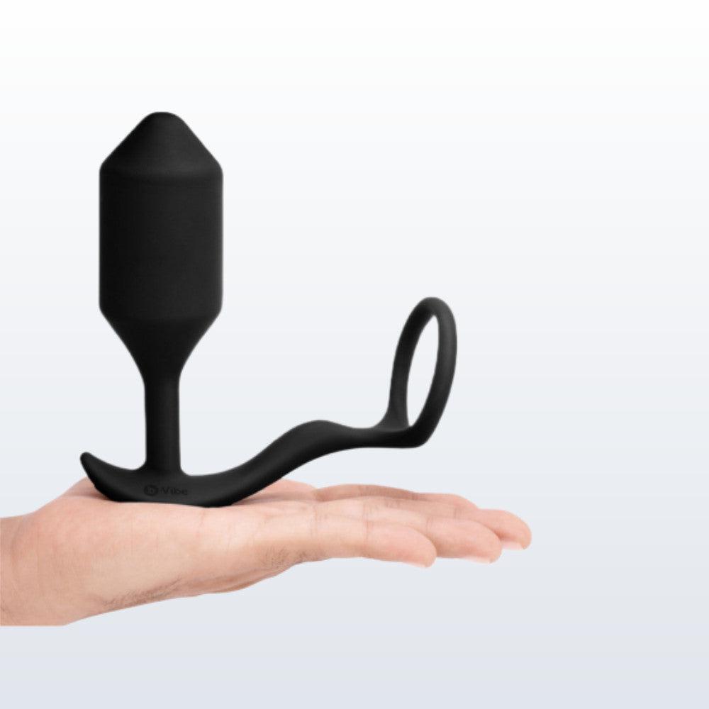 B-Vibe Vibrating Cock Ring - Snug & Tug (XL)