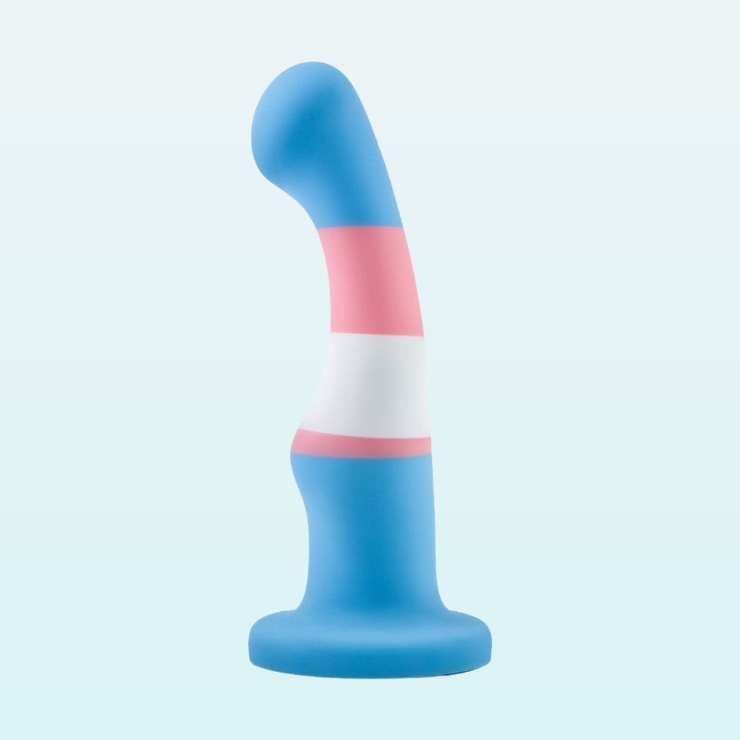 Blush Avant P2 Silicone Pride True Blue Silicone Dildo