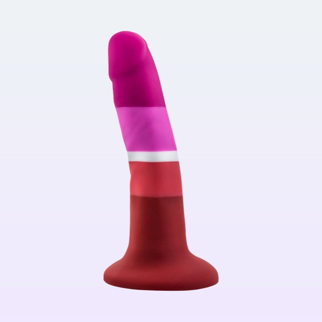 Blush Avant P3 Pride Silicone Dildo with Suction Cup