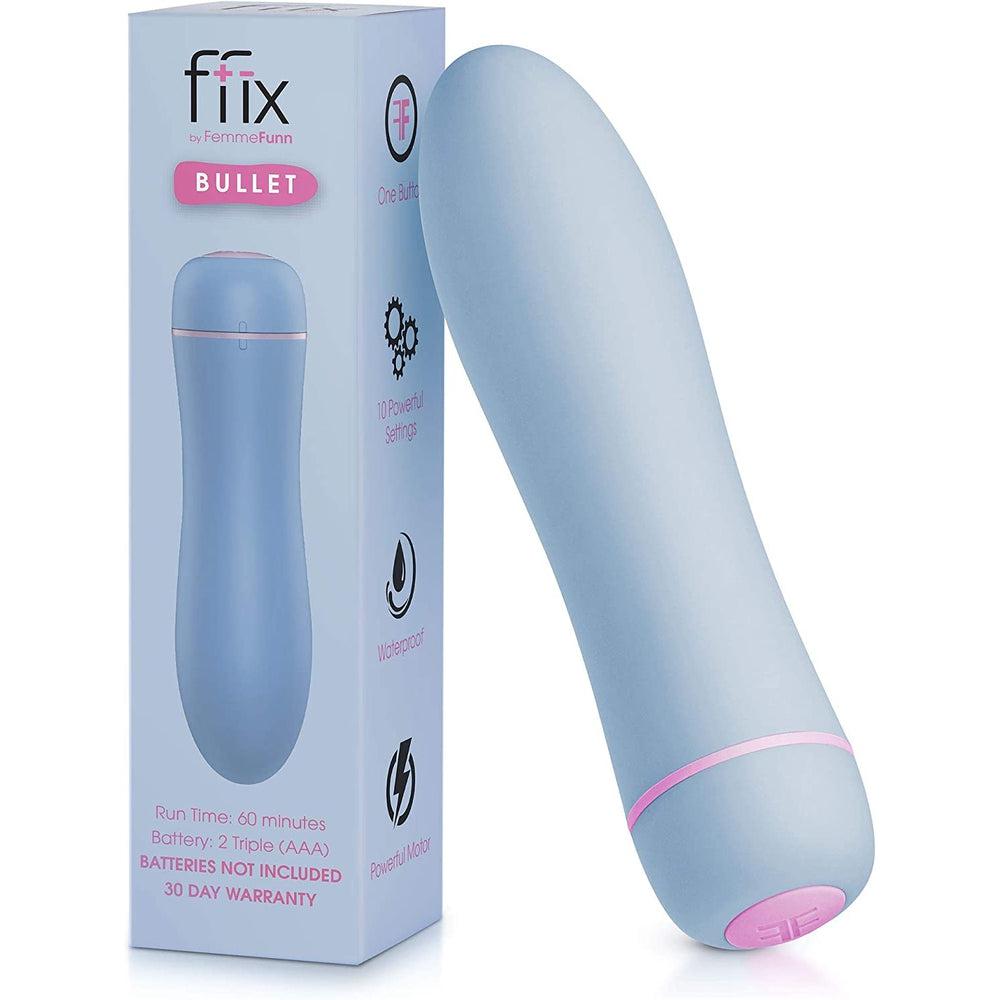 Femme Funn FFIX Bullet Vibrator - Blue