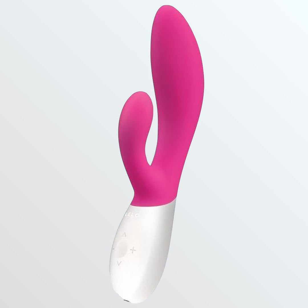 LELO Ina Wave Waterproof Rabbit Vibrator - Cerise