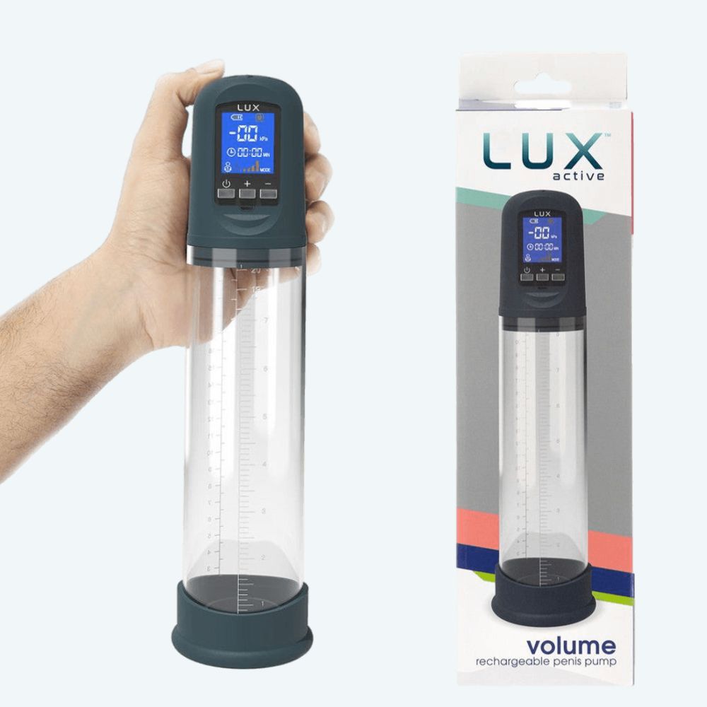 LUX Active Volume Rechargeable Penis Pump