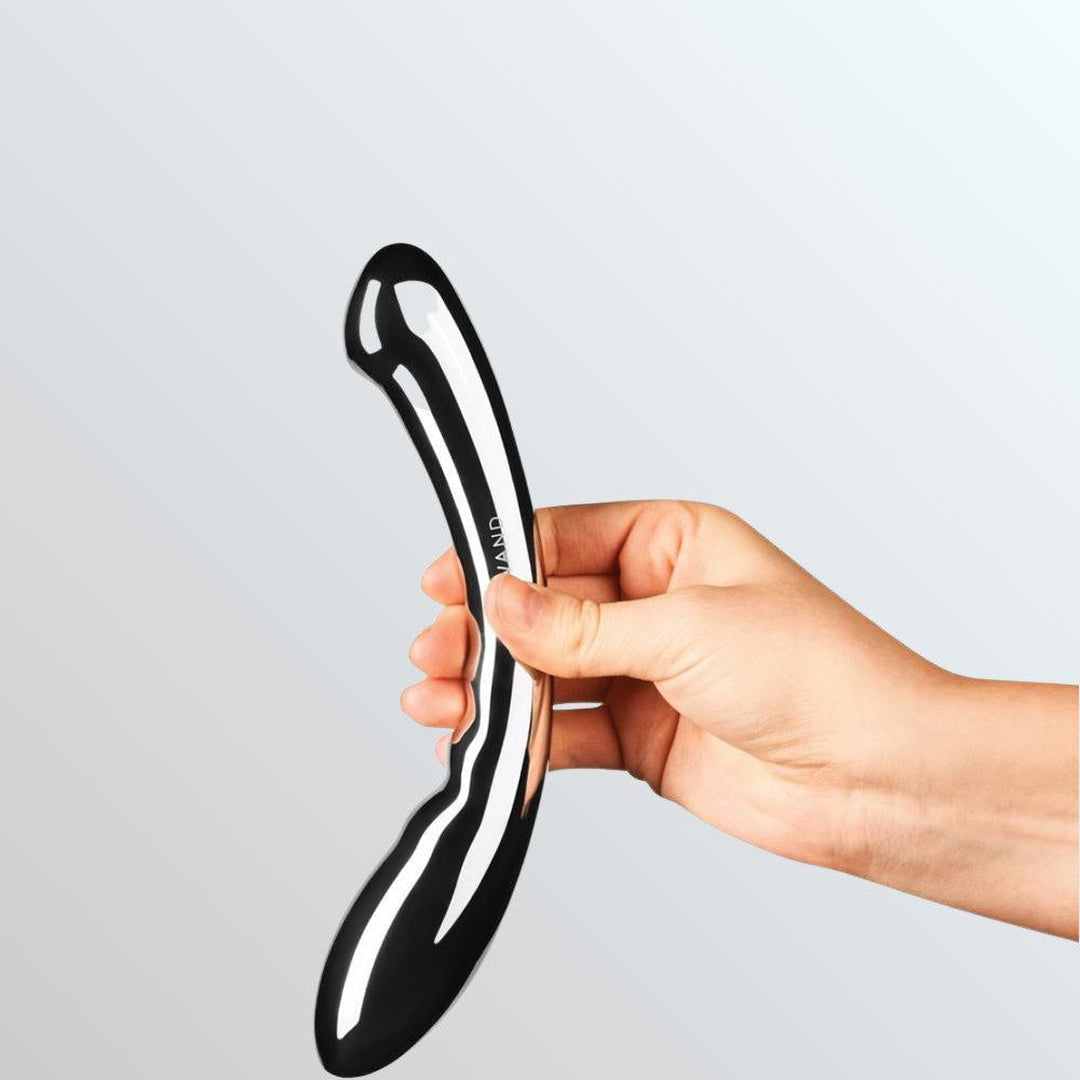 Le Wand Stainless Arch Metal Double-Sided G-Spot Dildo