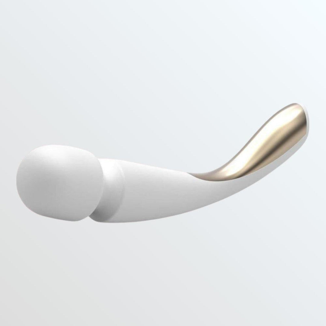 Lelo Smart Wand Luxury Compact Medium Vibrator - Ivory