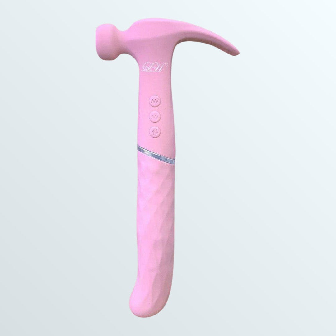 Love Hamma Curved Multi-Function Vibrator - Pink