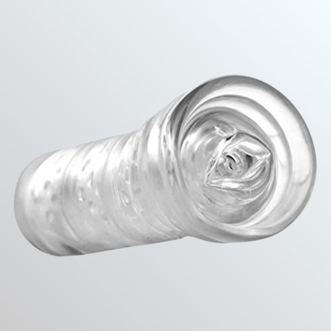 Palm Tec Hot Rod Mouth-Shaped Masturbation Sleeve - Clear