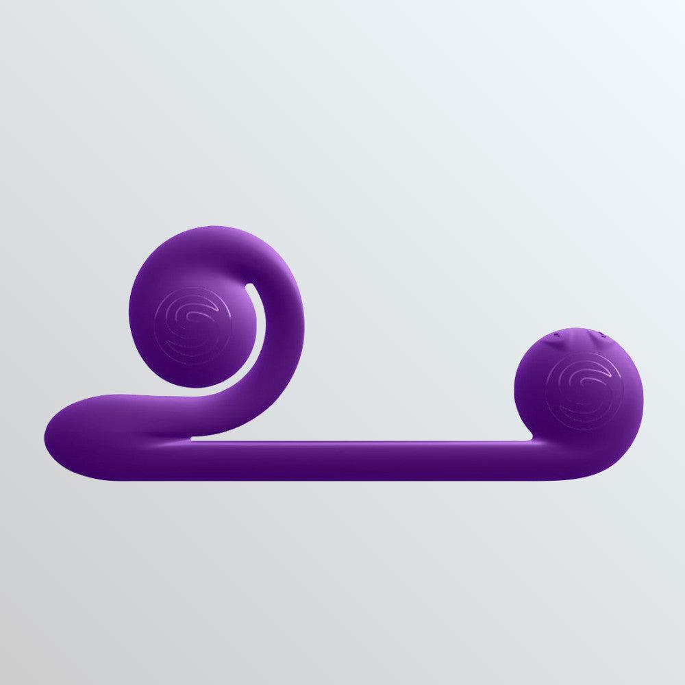 Snail Vibe Dual Motor Thrusting Vibrator - Purple