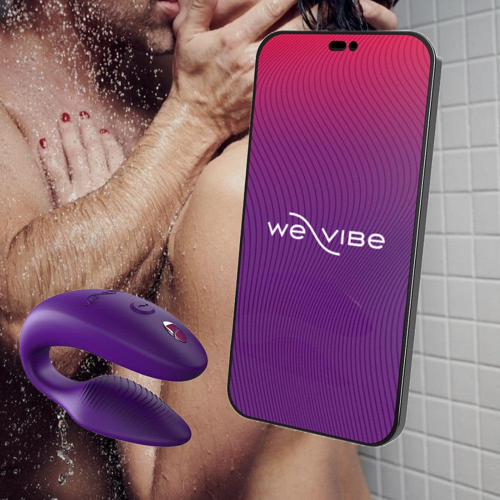 We-Vibe Sync 2 Couples Vibrator with App - Purple